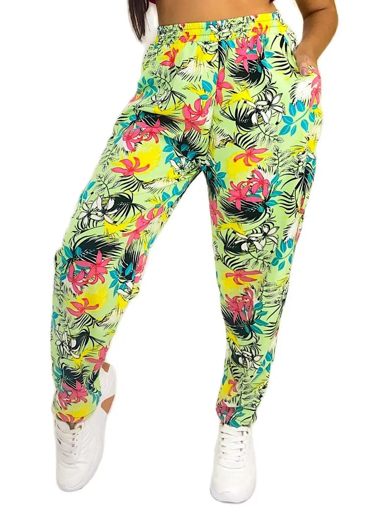 Calça Pijama Estampanda Feminina