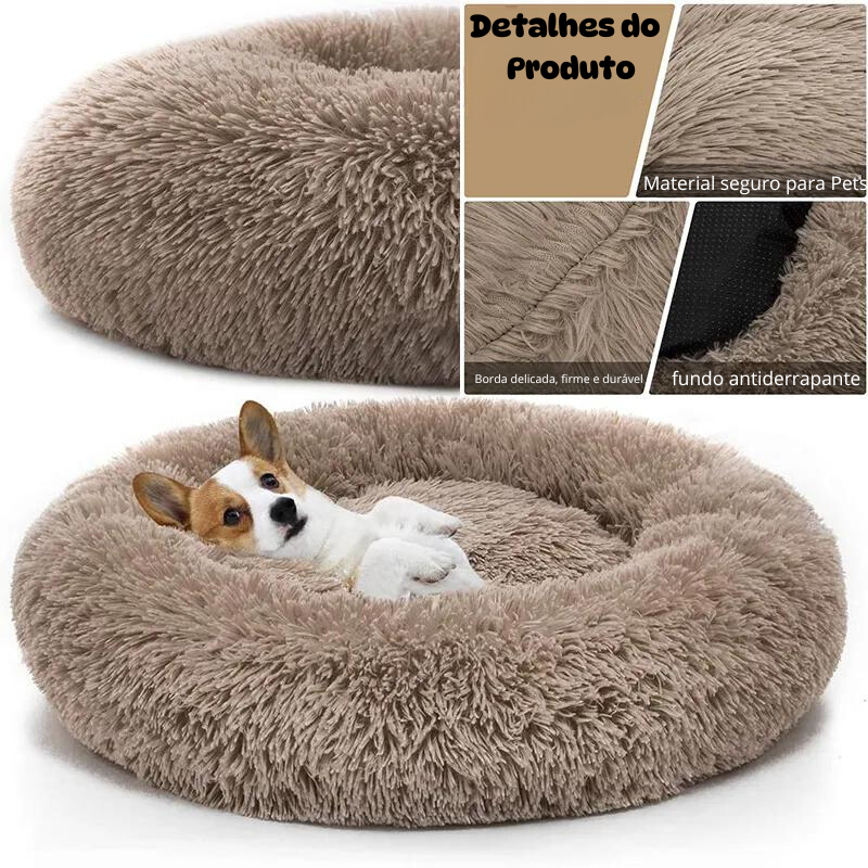 Cama Para Pets Confortável Estilo Rosquinha - Fofura