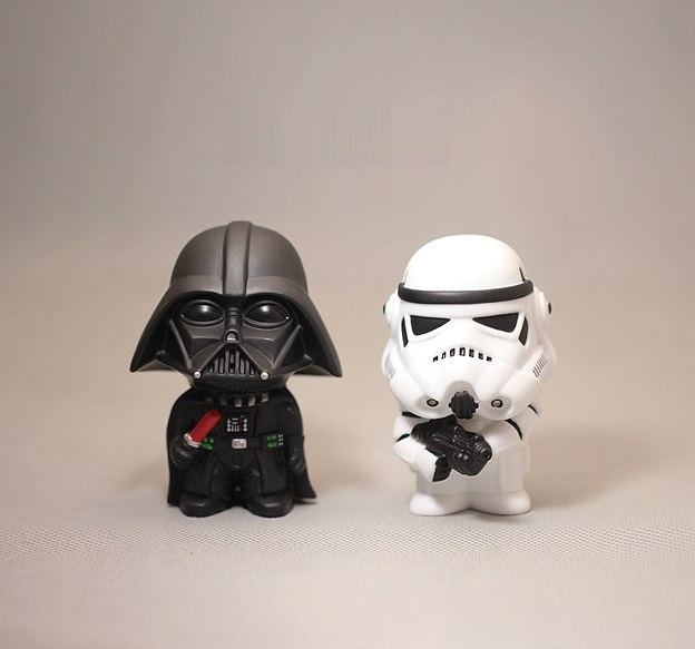 Boneco Madalori & Darth Vader Star Wars 10cm