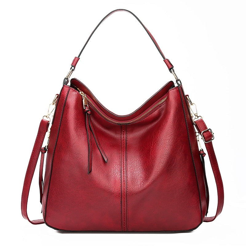 Bolsa Feminina De Couro Vintage - Fashion