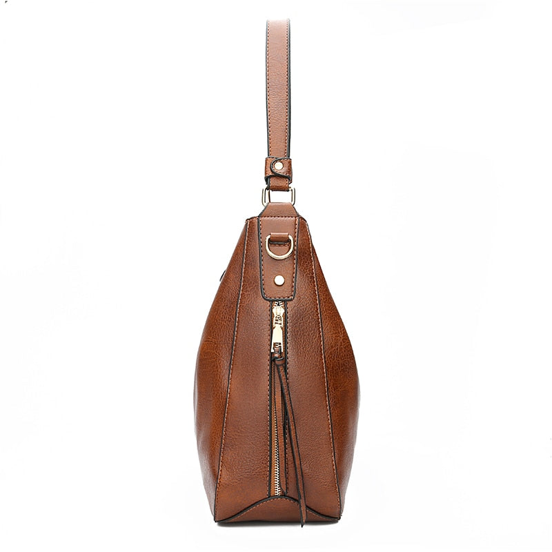 Bolsa Feminina De Couro Vintage - Fashion