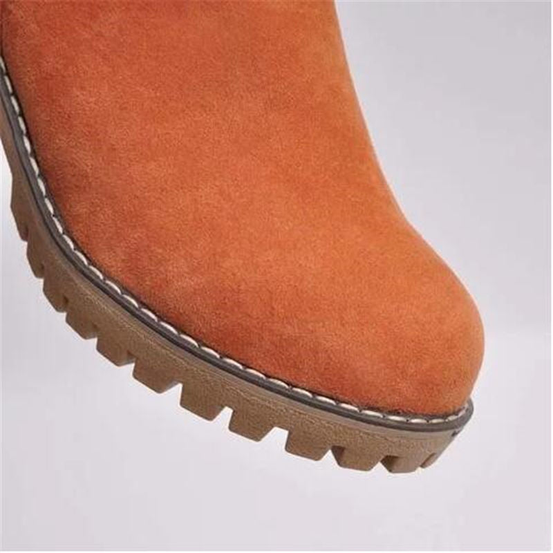 Bota De Couro Feminina Confort