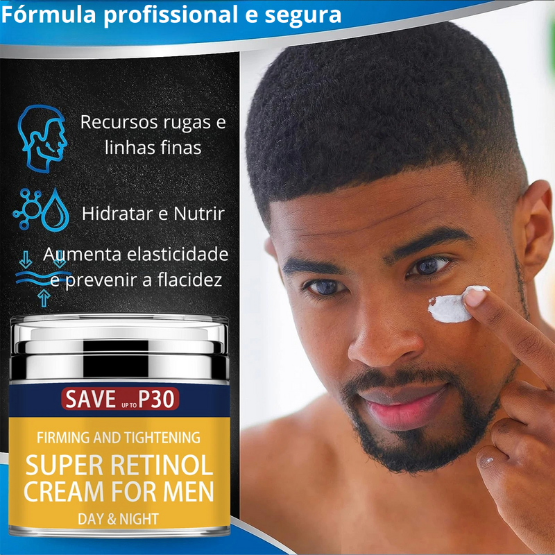 Creme Hidratante Facial Masculino Clareador