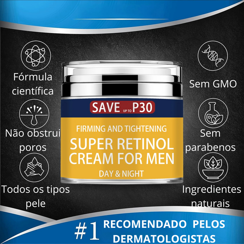 Creme Hidratante Facial Masculino Clareador