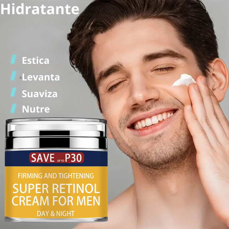 Creme Hidratante Facial Masculino Clareador