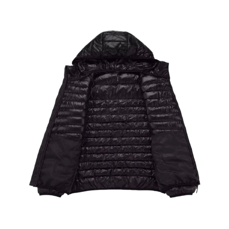 Jaqueta Puffer Matelassê Masculina Capuz Removivel