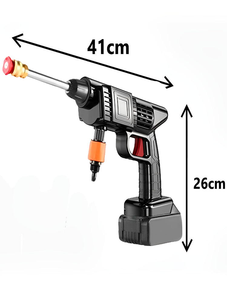 Lavadora de Alta Pressão Portátil Recarregável Para Carros E Jardins
