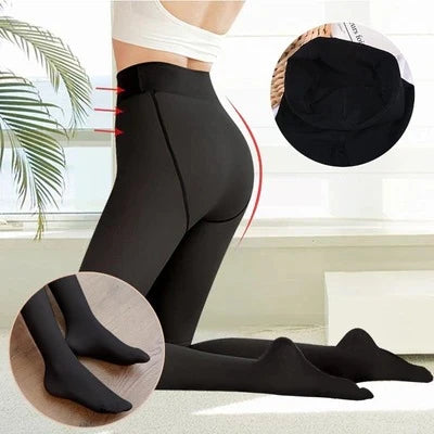 Meia Calça Térmica Forrada Peluciada Legging