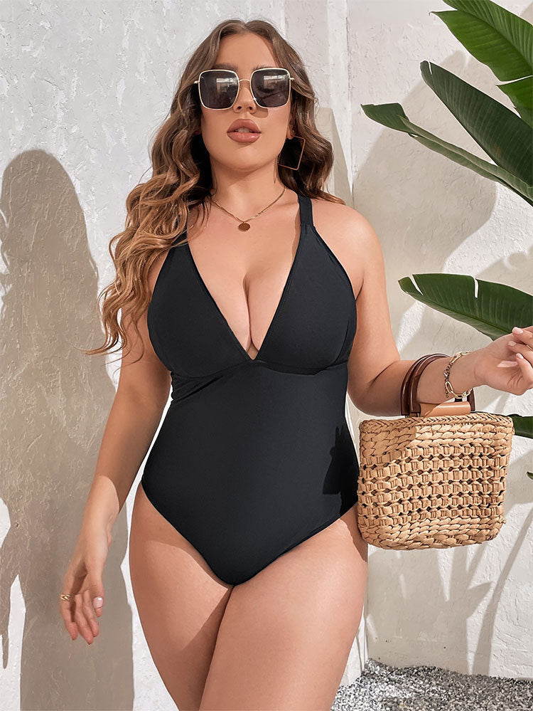 Maiô MonoKini Plus Size Moda Praia - Cléo