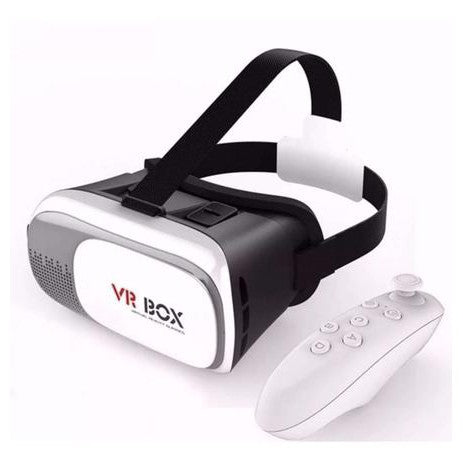 Óculos 3d Vr Box 2.0 Realidade Virtual Com Controle