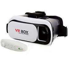 Óculos 3d Vr Box 2.0 Realidade Virtual Com Controle