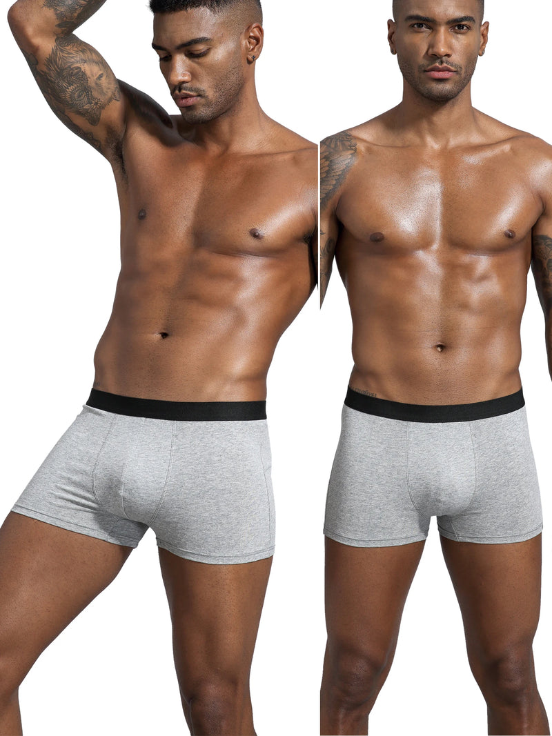 Cuecas Boxer de algodão para homens kit 10pcs