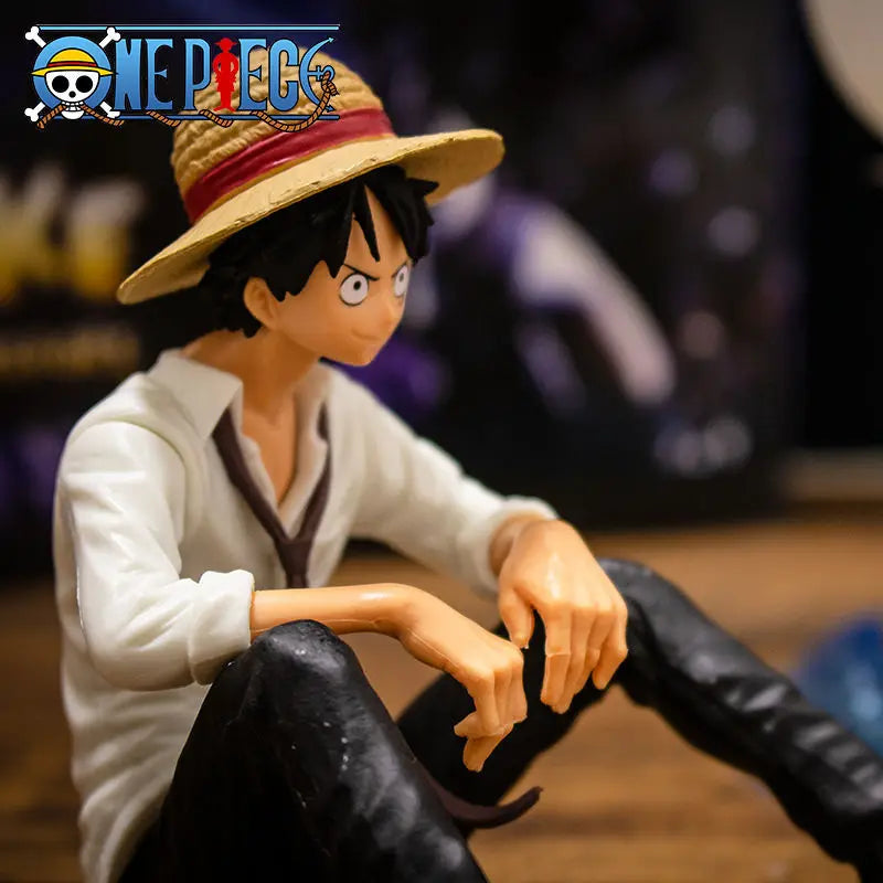 Estatueta Figura Anime de Luffy - 12cm