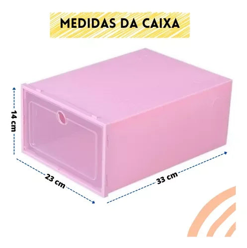 Caixas Organizadora Para Casa - 6 Peças