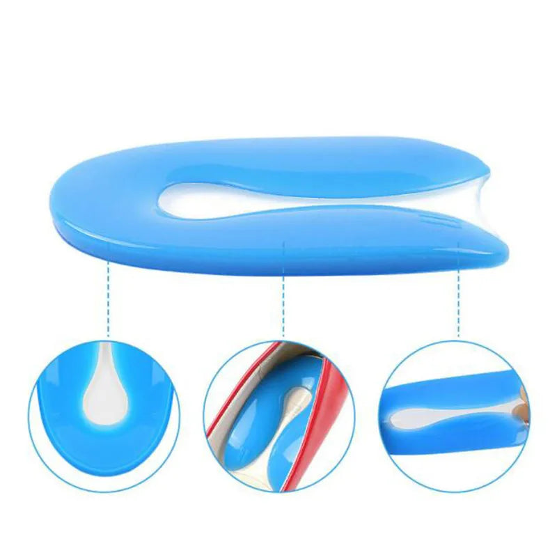 Palmilhas Em Silicone Gel Para Cuidados Com os Pés