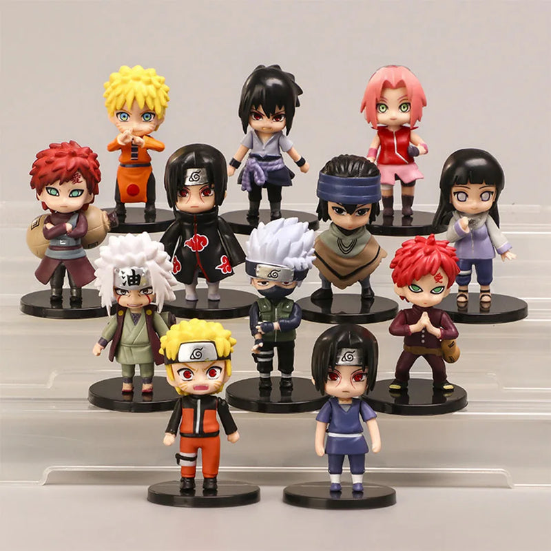 Anime Naruto 12 peças - Brinquedo