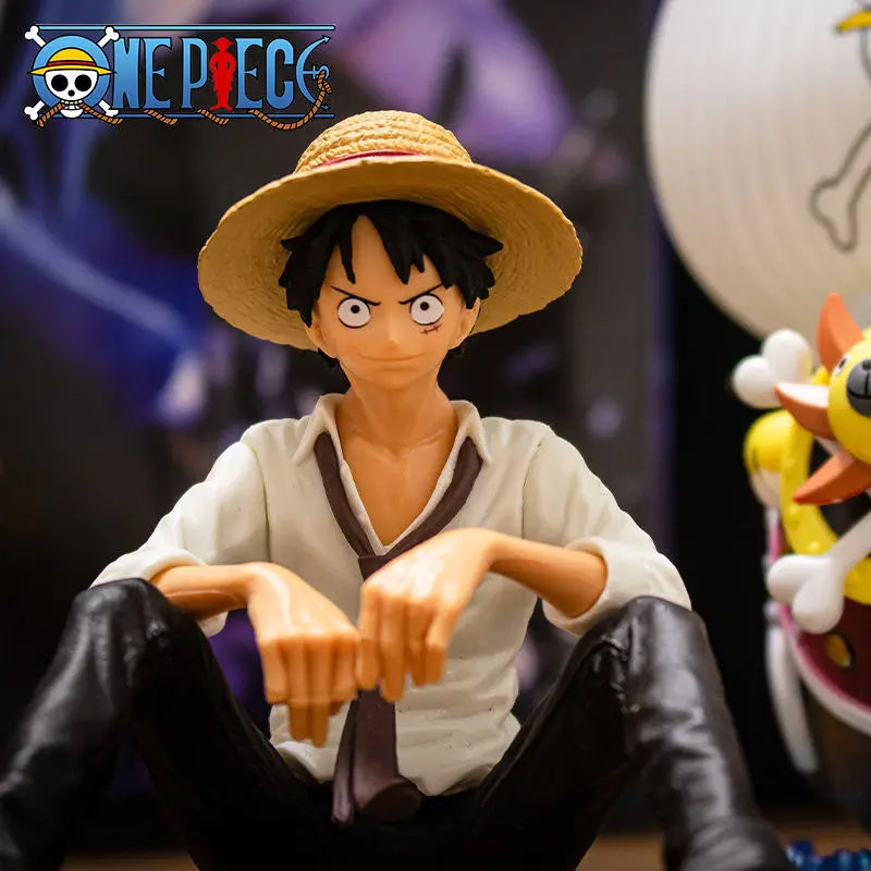 Estatueta Figura Anime de Luffy - 12cm