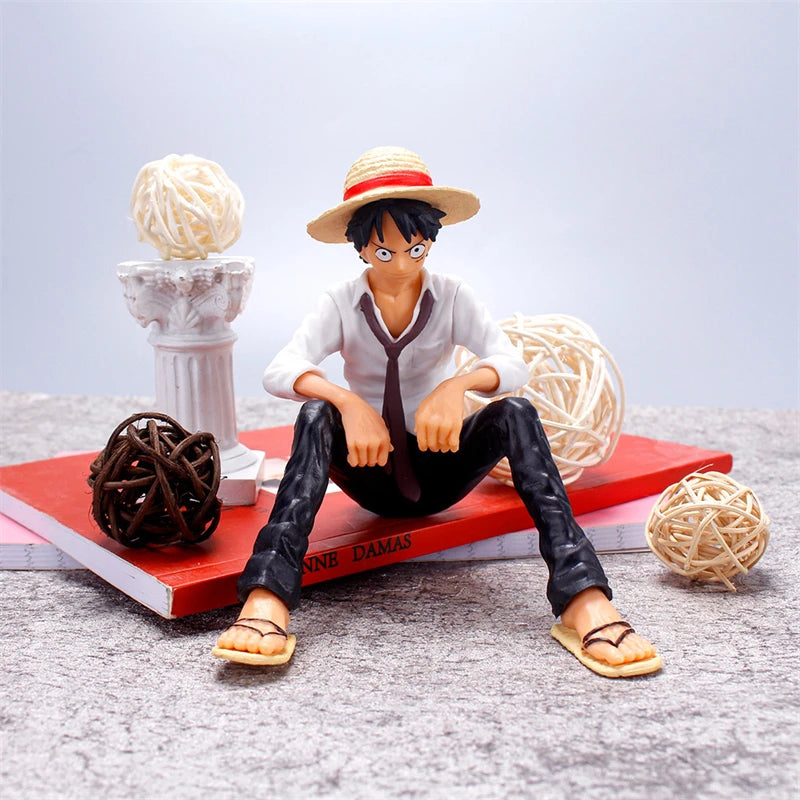 Estatueta Figura Anime de Luffy - 12cm