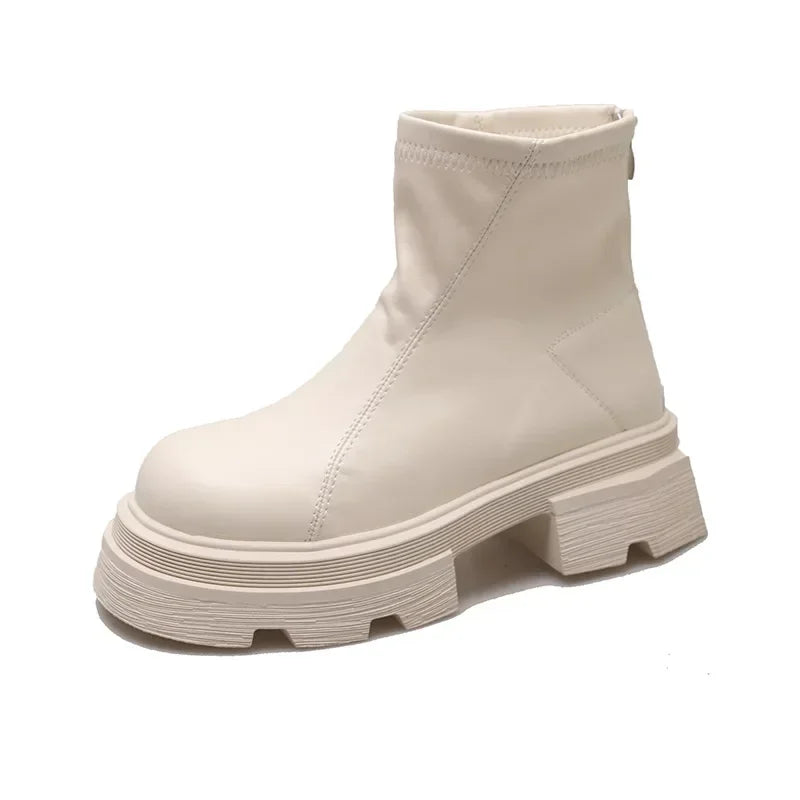 Botas De Plataforma Feminina Inverno - 2024