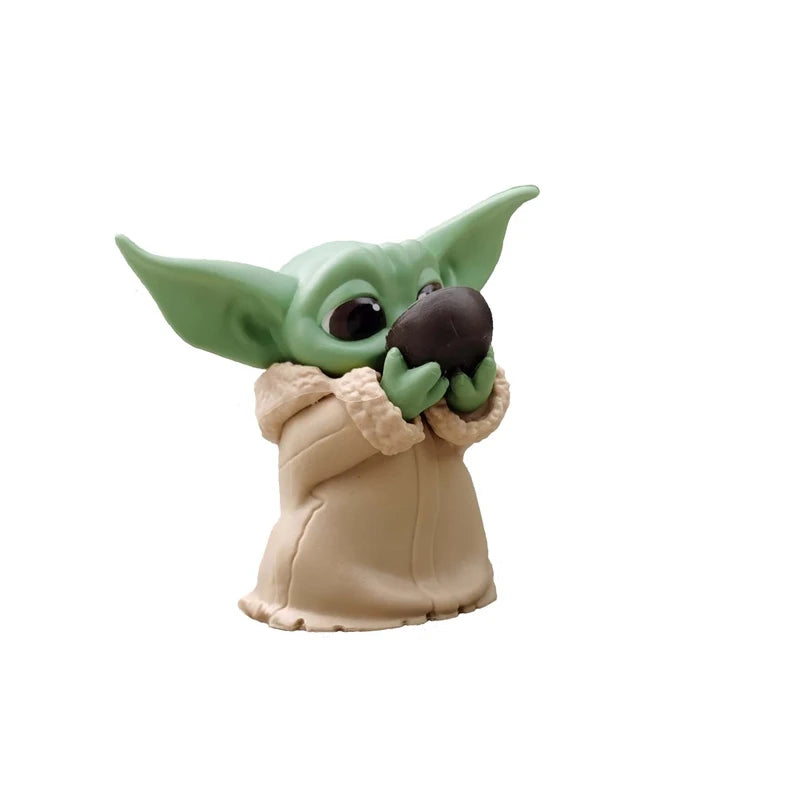 Bebê Yoda Star Wars - 5 Peças 6-7cm