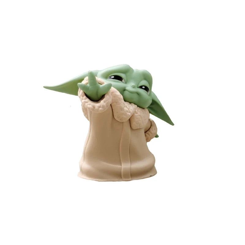 Bebê Yoda Star Wars - 5 Peças 6-7cm