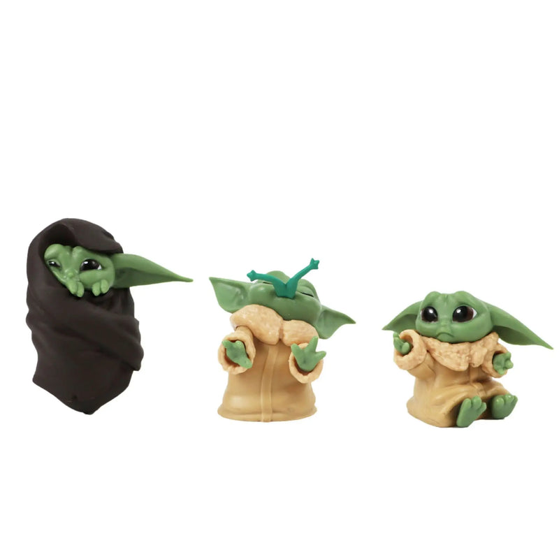 Coleção Bebê Yoda Star Wars 4-6cm - 6 Peças