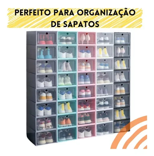 Caixas Organizadora Para Casa - 6 Peças