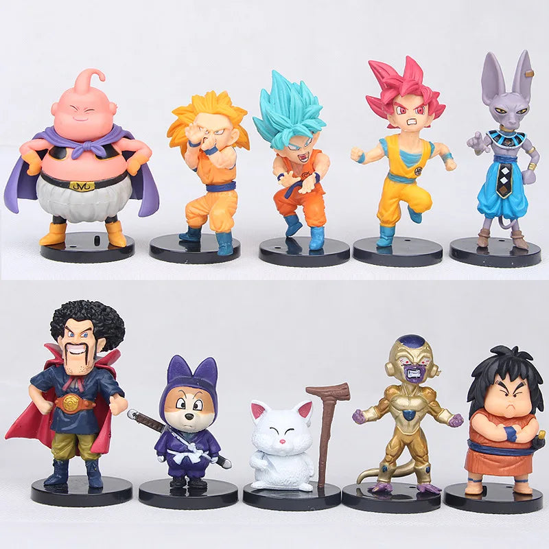 Dragon Ball Bonecos Anime - 10 Peças