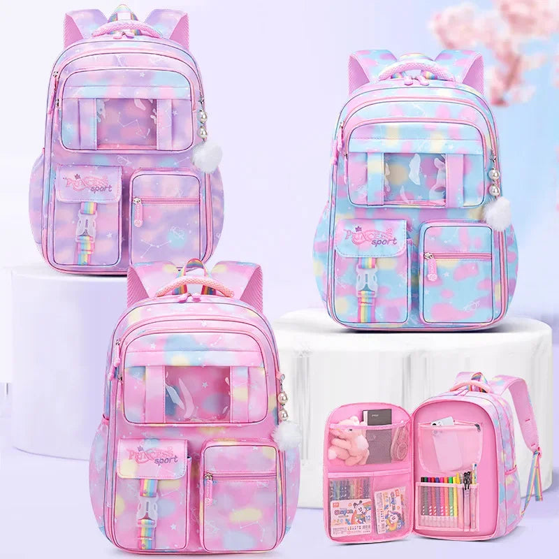 Mochila Escolar Infantil - Princesa