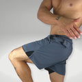 Shorts Treino Masculino 2 em 1 Corrida Forrado