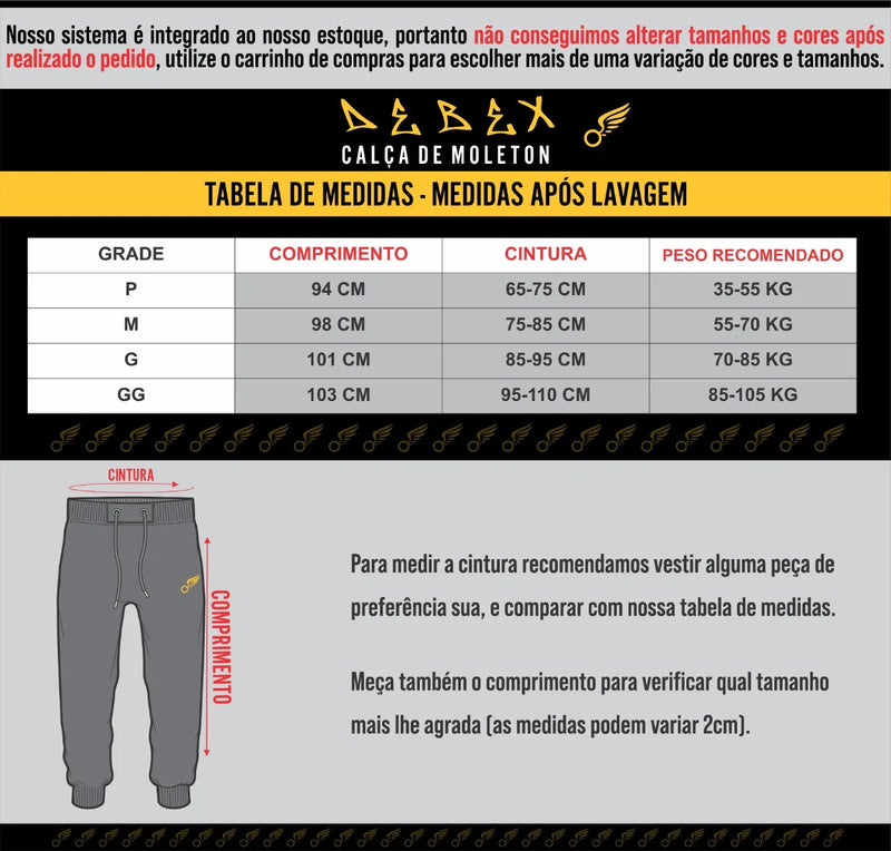 Conjunto De Moletom Grosso Calça + Blusão