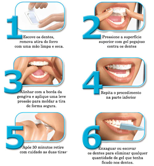 Super Fita para Clareamento Dental