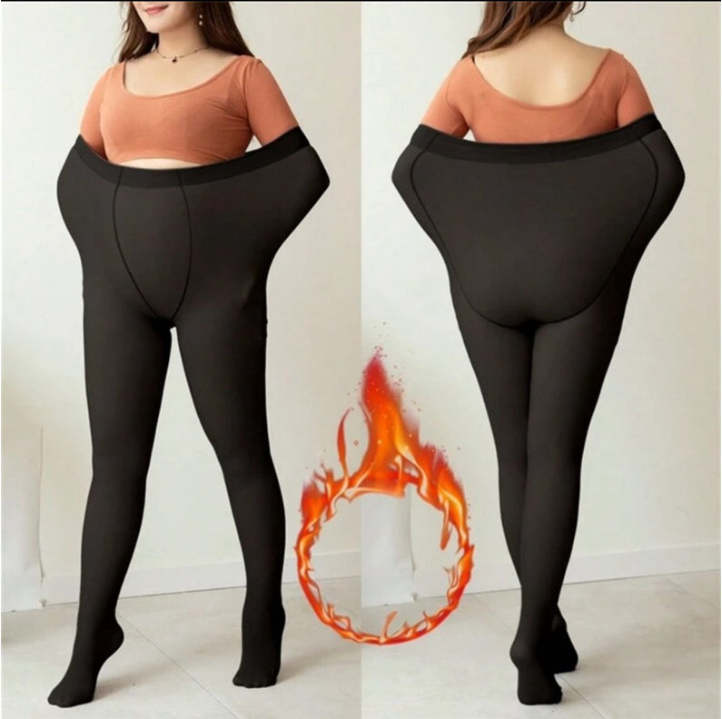 Meia Calça Térmica Forrada Peluciada Legging