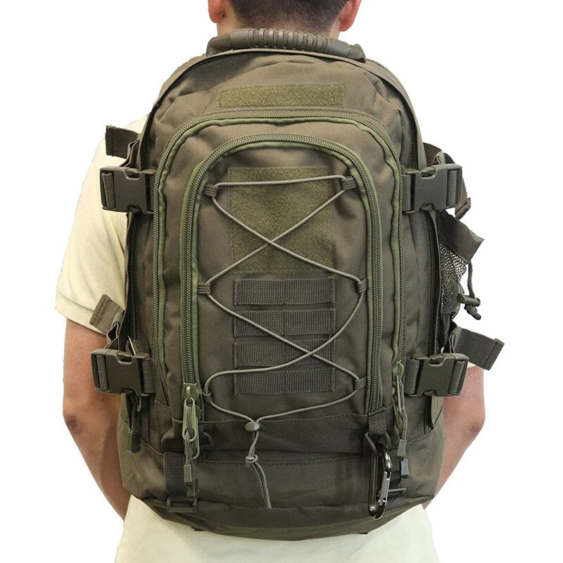 Mochila Tática Militar Expansível 60L